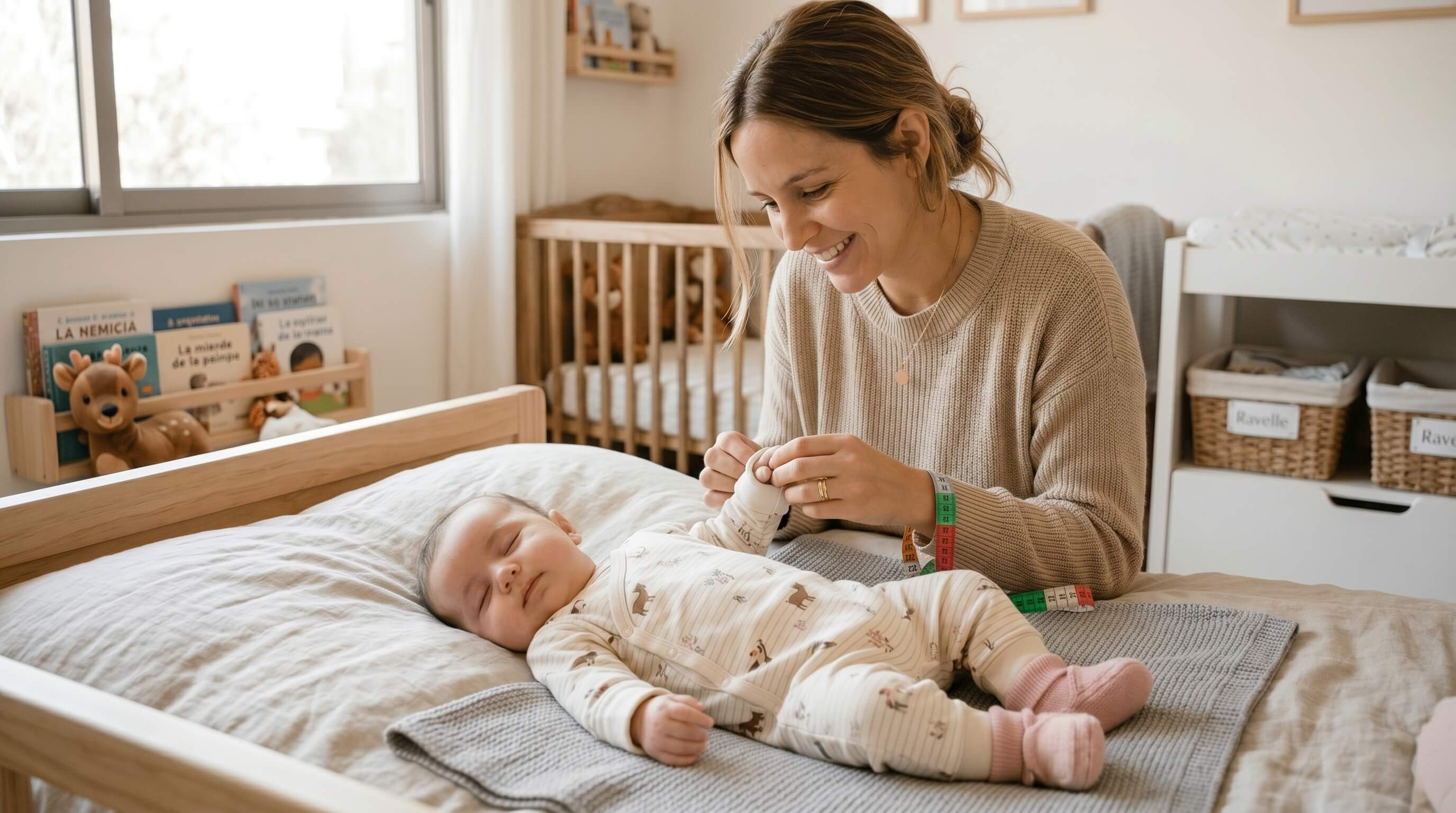 ¿Cómo elegir la talla de ropa para tu bebé sin equivocarte?