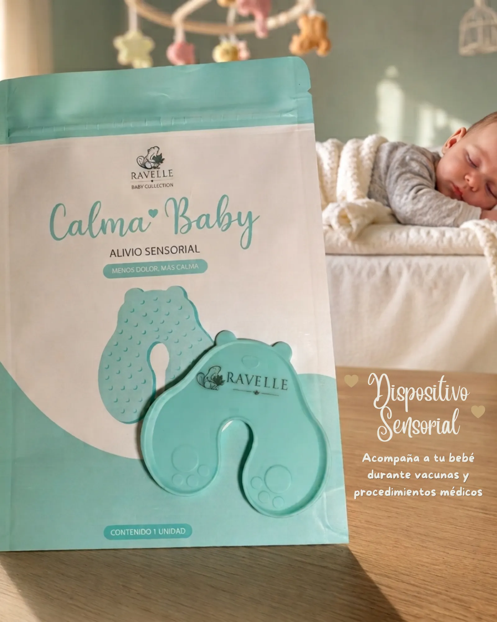 Calm baby Reductor de dolor vacunas e inyecciones - Vista 1